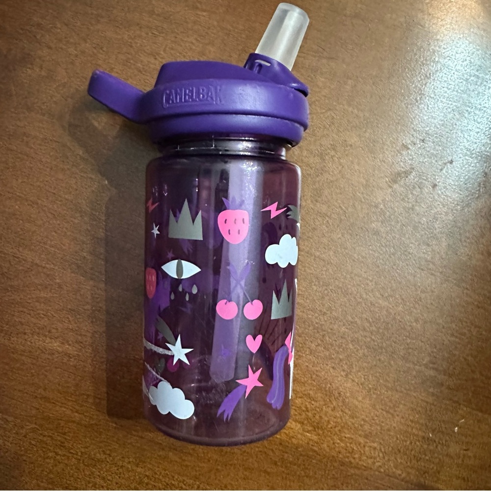 CamelBak Eddy + kids All Unicorn purple  BPA free water bottle